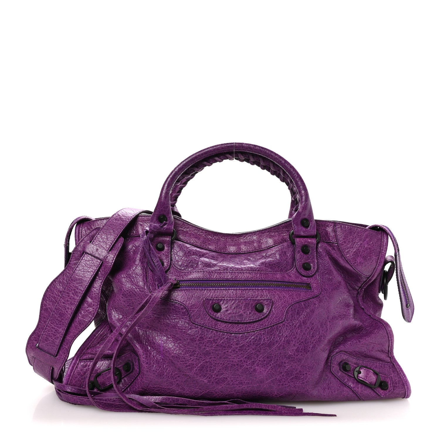Balenciaga Agneau Classic Hardware City Ultraviolet 1866716