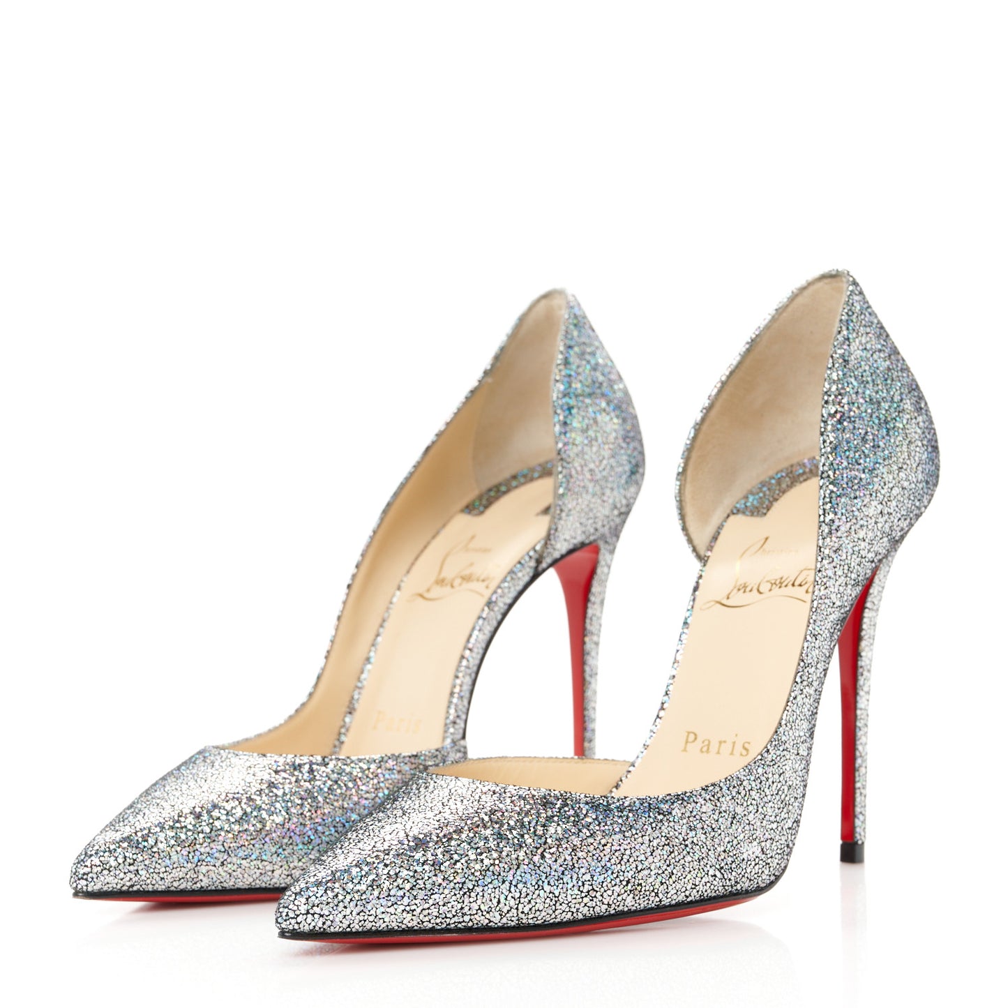 Nappa Mica Iriza 100 Pumps 36 Silver
