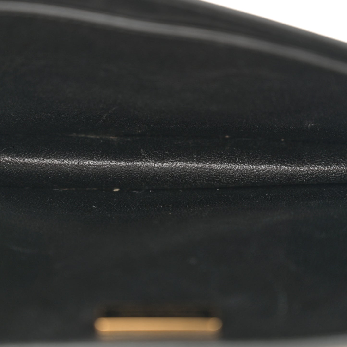 City Calfskin Saffiano Cahier Bag White Black