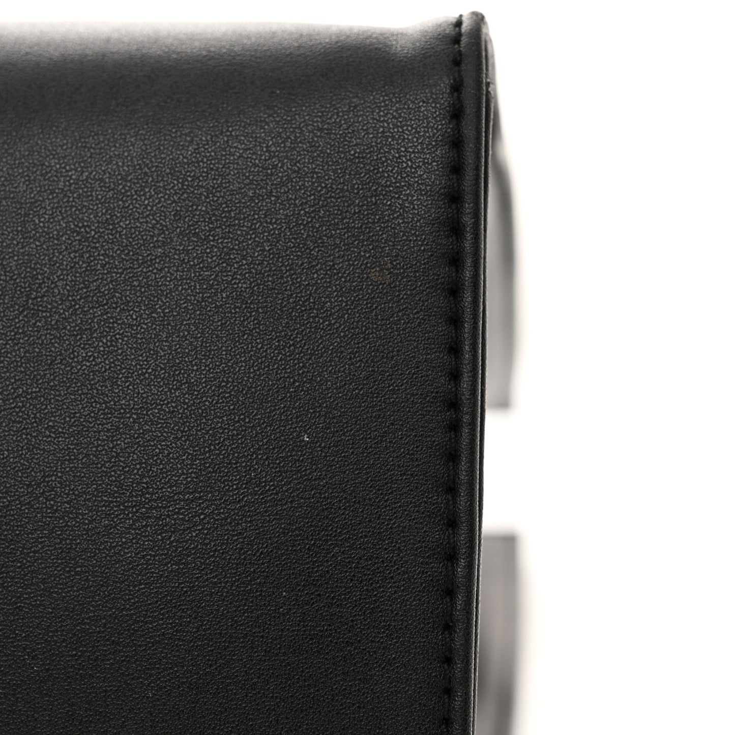 Vegan Leather Medium Shopping Bag Black