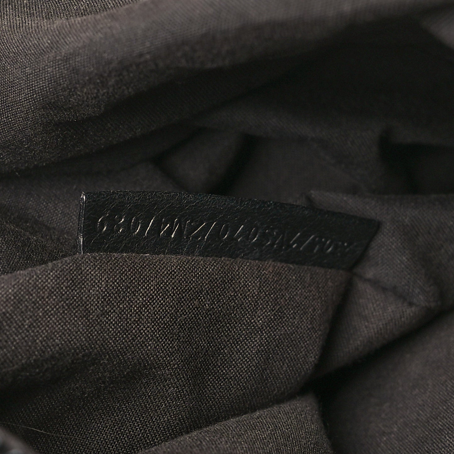 Nylon FF Shoulder Bag Black