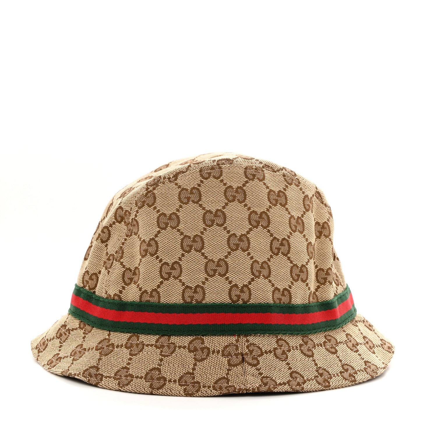 Monogram Web Childrens Fedora L Brown