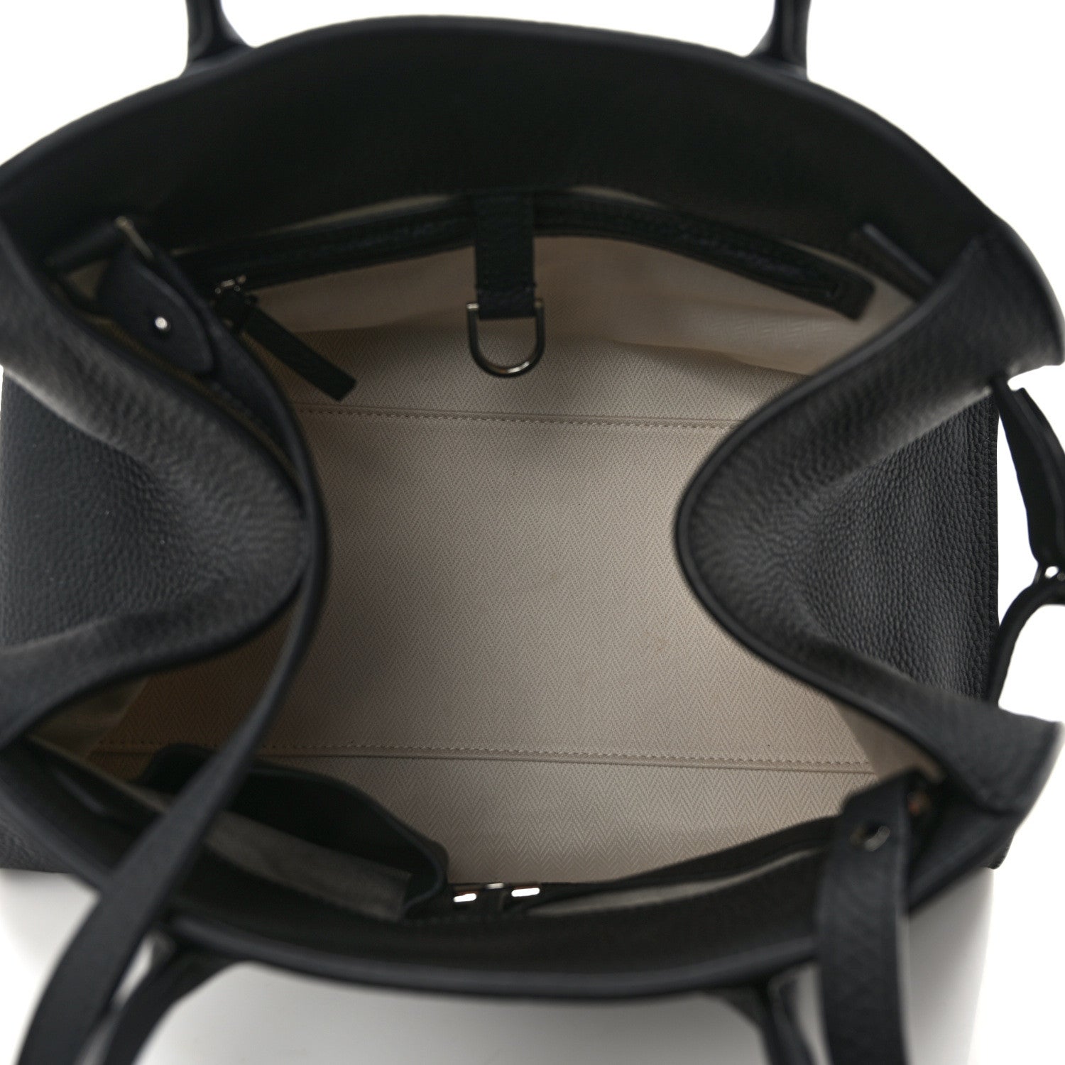 The Row Matte Grained Calfskin Soft Margaux 12 Black 5 of 10