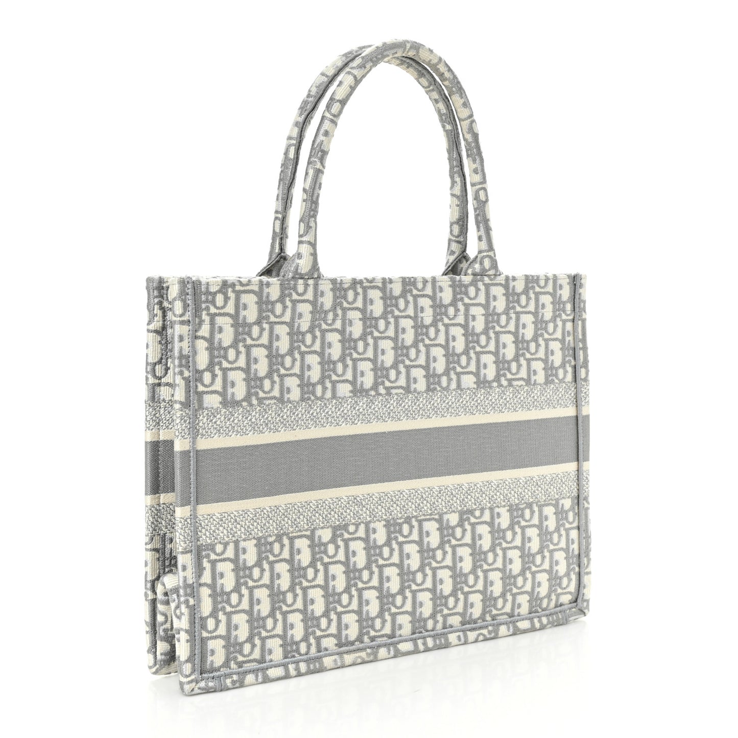 Oblique Medium Book Tote Grey