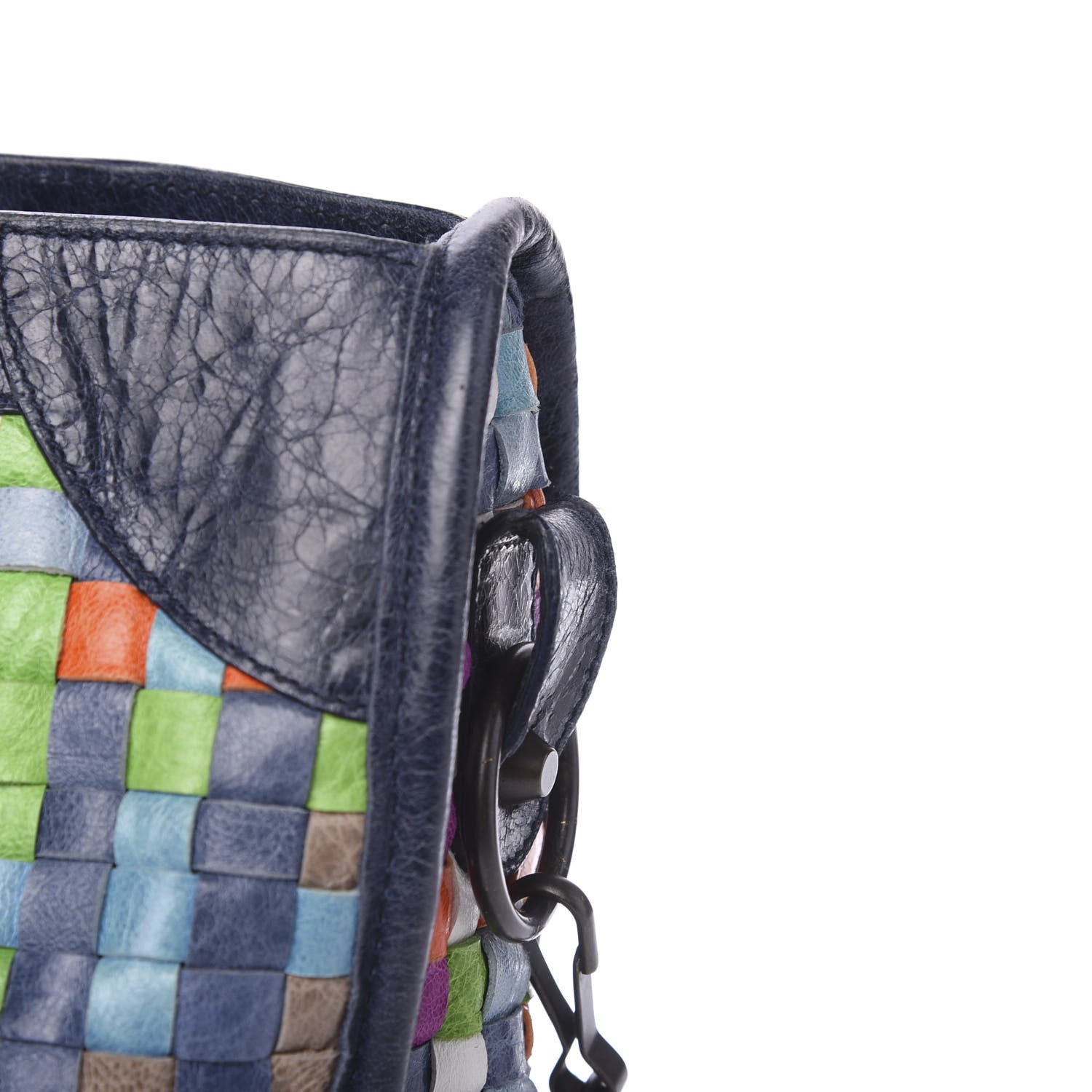 Balenciaga Agneau Lattice Woven Classic Hardware City Multicolor 12 of 12