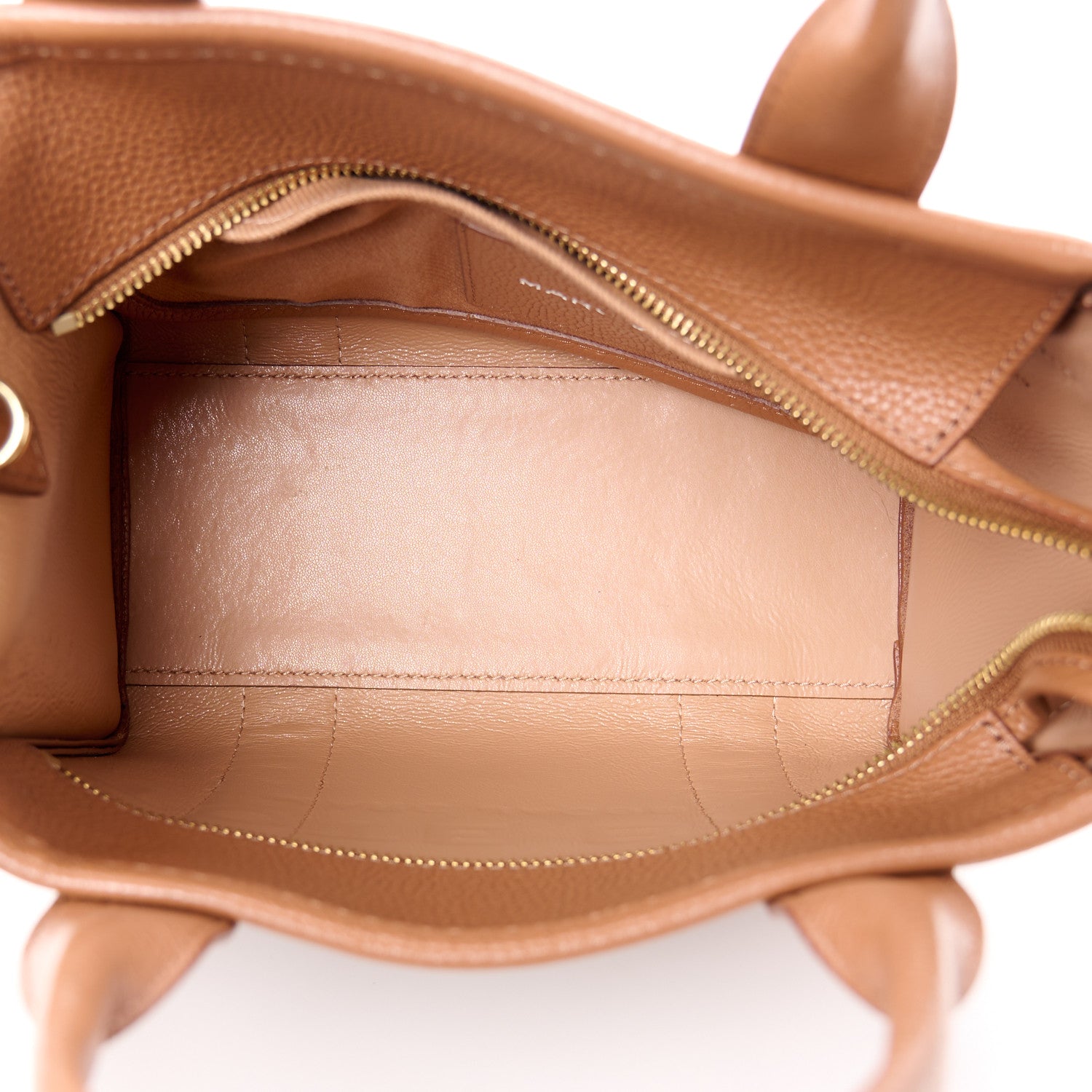 Marc Jacobs Grained Calfskin Small The Tote Bag Argan Oil 5 of 11