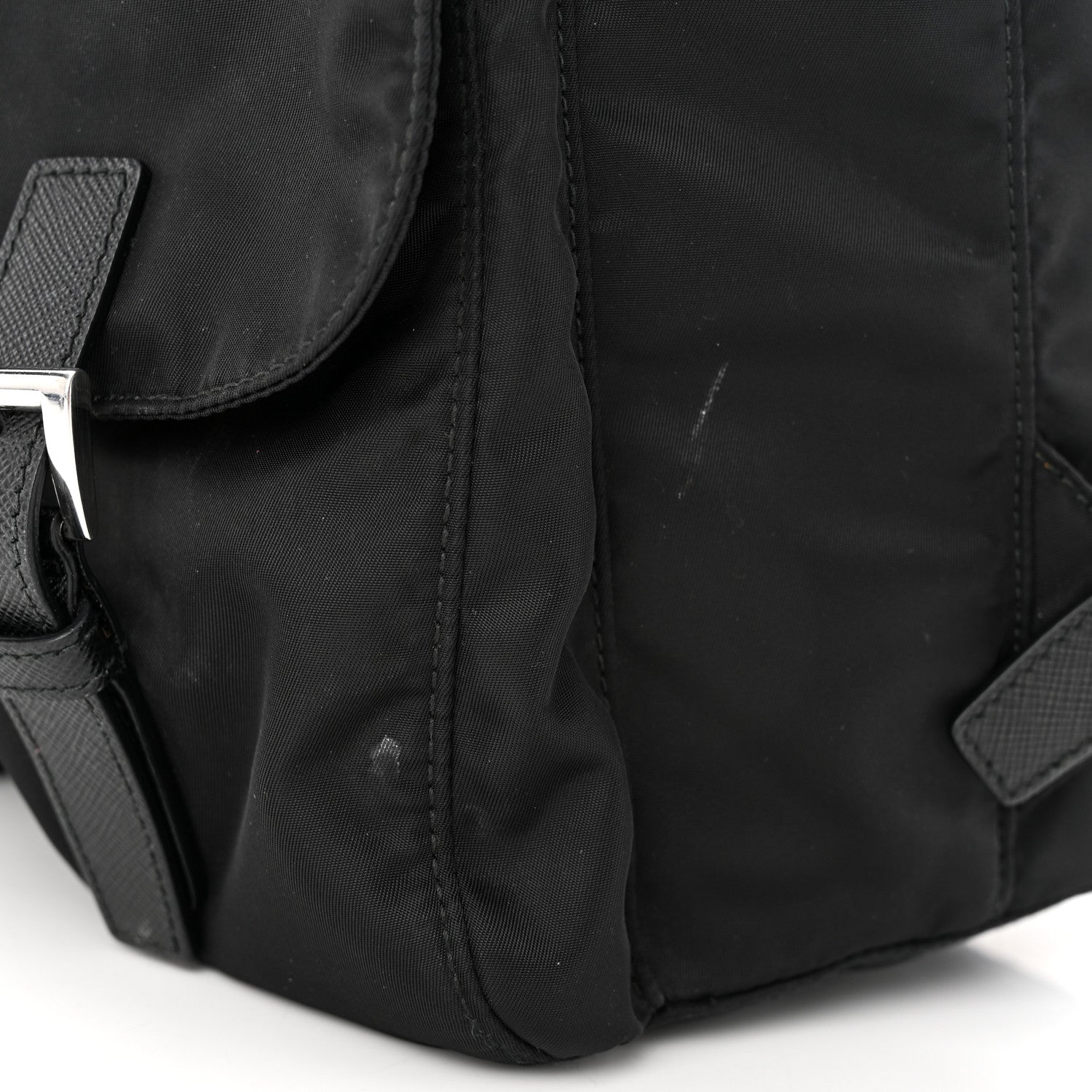 Prada Re-Nylon Saffiano Medium Backpack Black 15 of 15