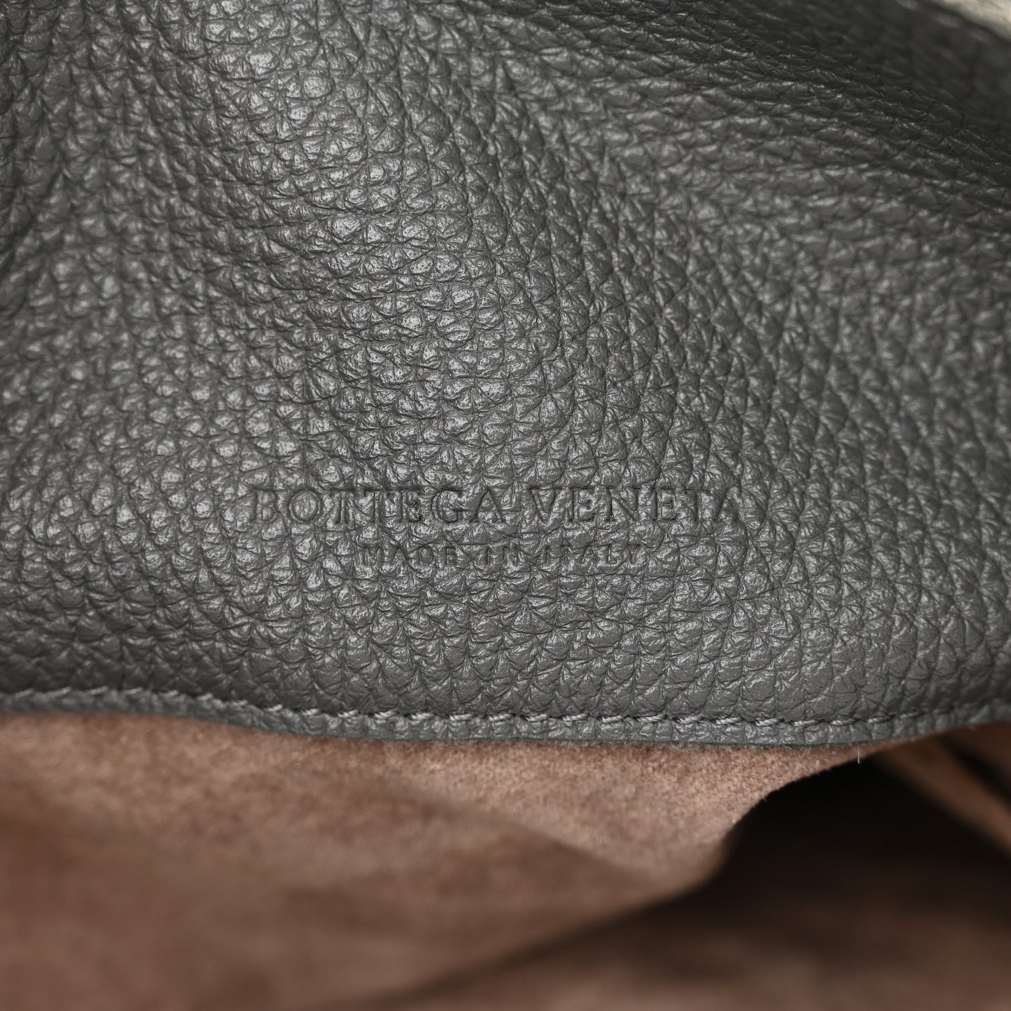 Cervo Deerskin Hobo Grey