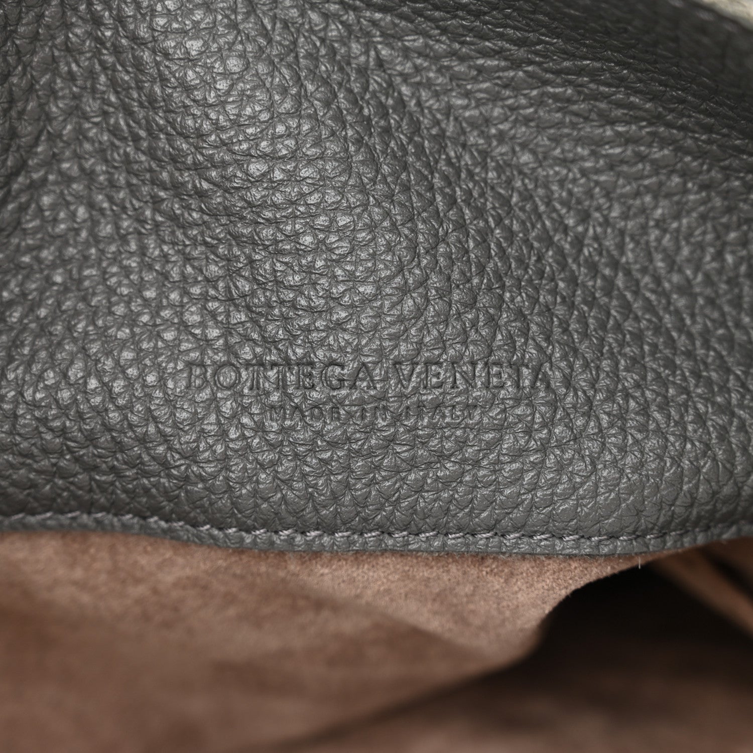 Bottega Veneta Cervo Deerskin Hobo Grey 6 of 11
