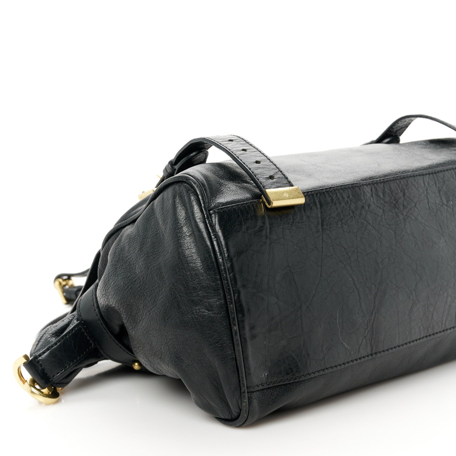 Mulberry Polished Buffalo Medium Alexa Black 10 of 12