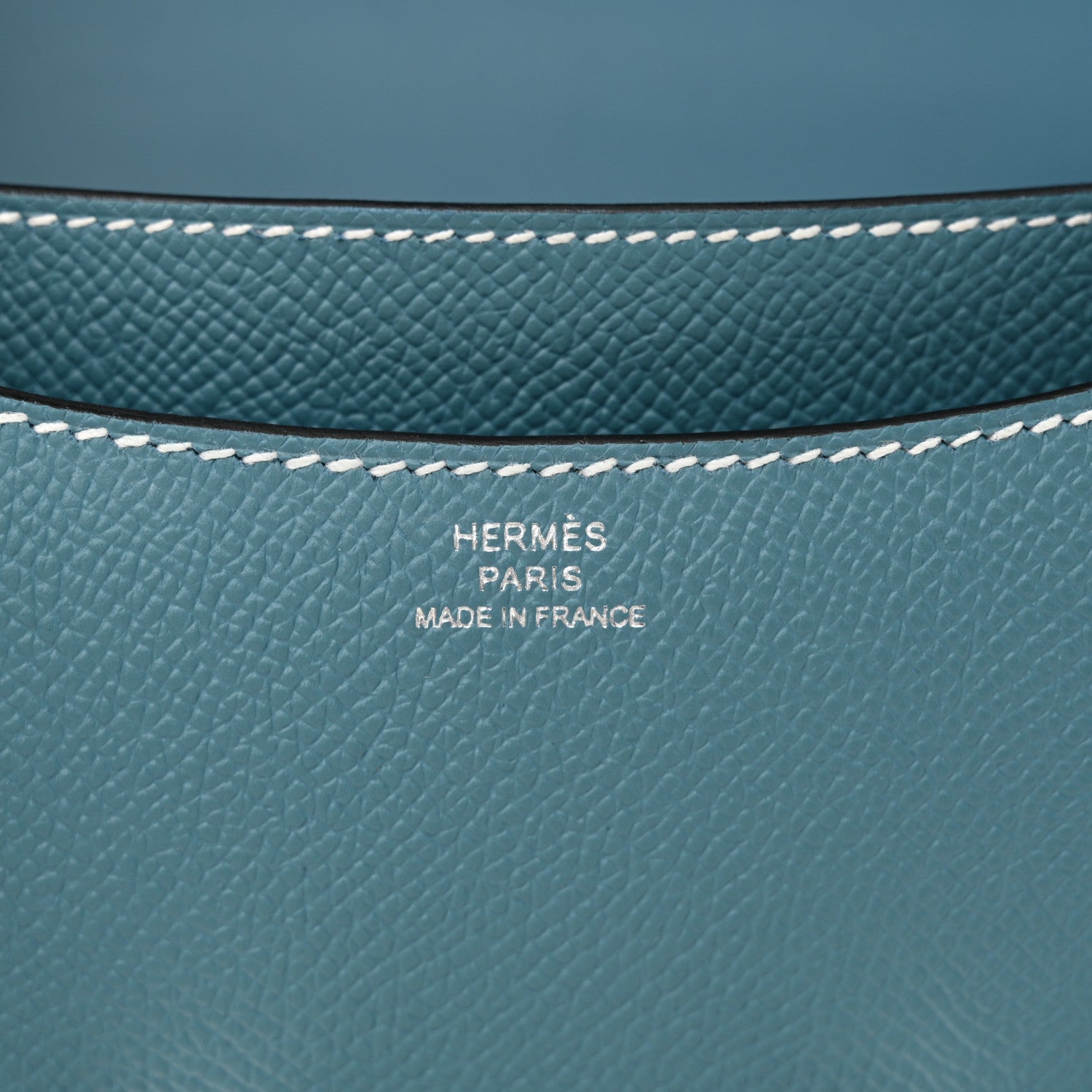 Hermes Epsom Constance 18 New Blue Jean 7 of 12