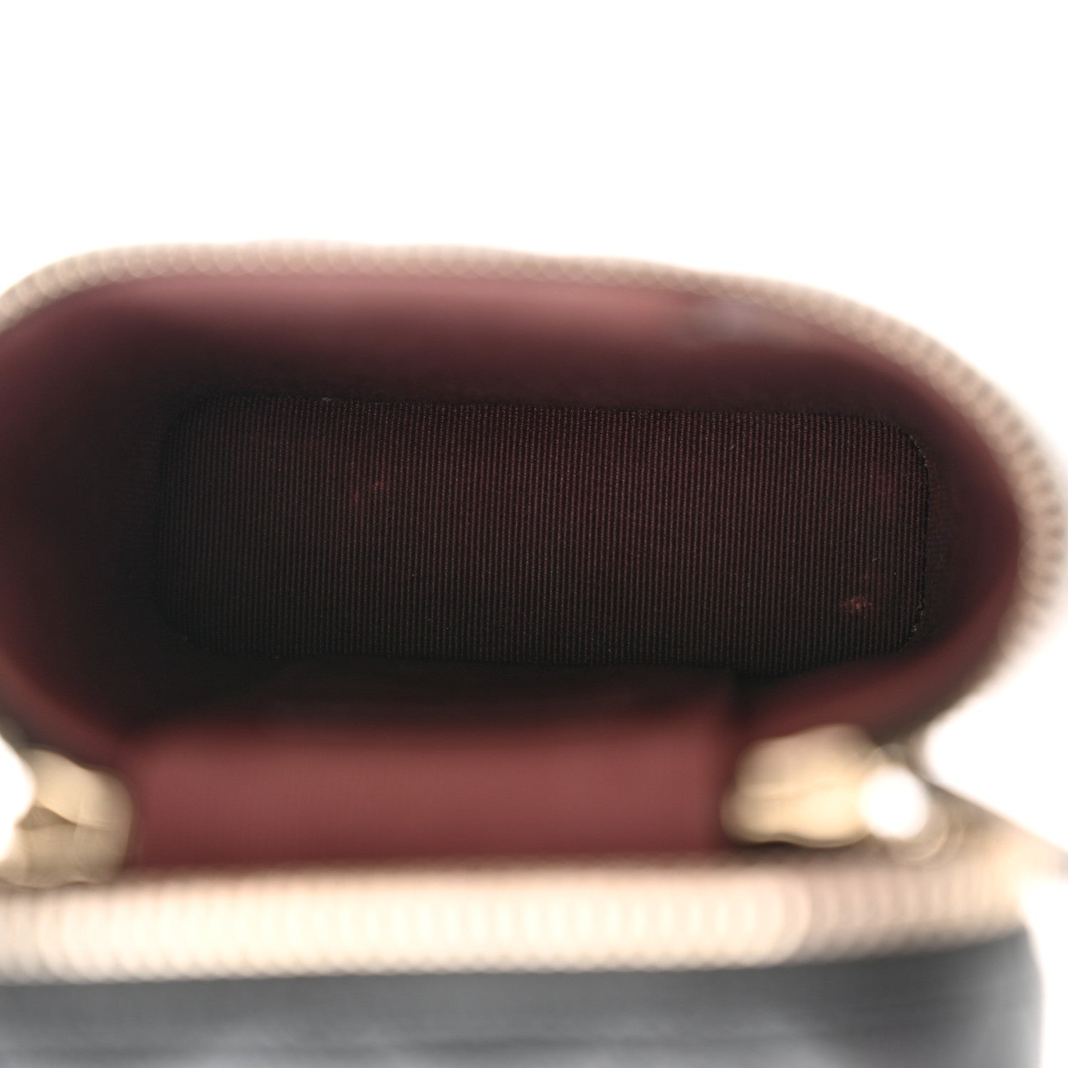 Chanel Caviar Quilted Phone Holder With Chain Black 5 of 14