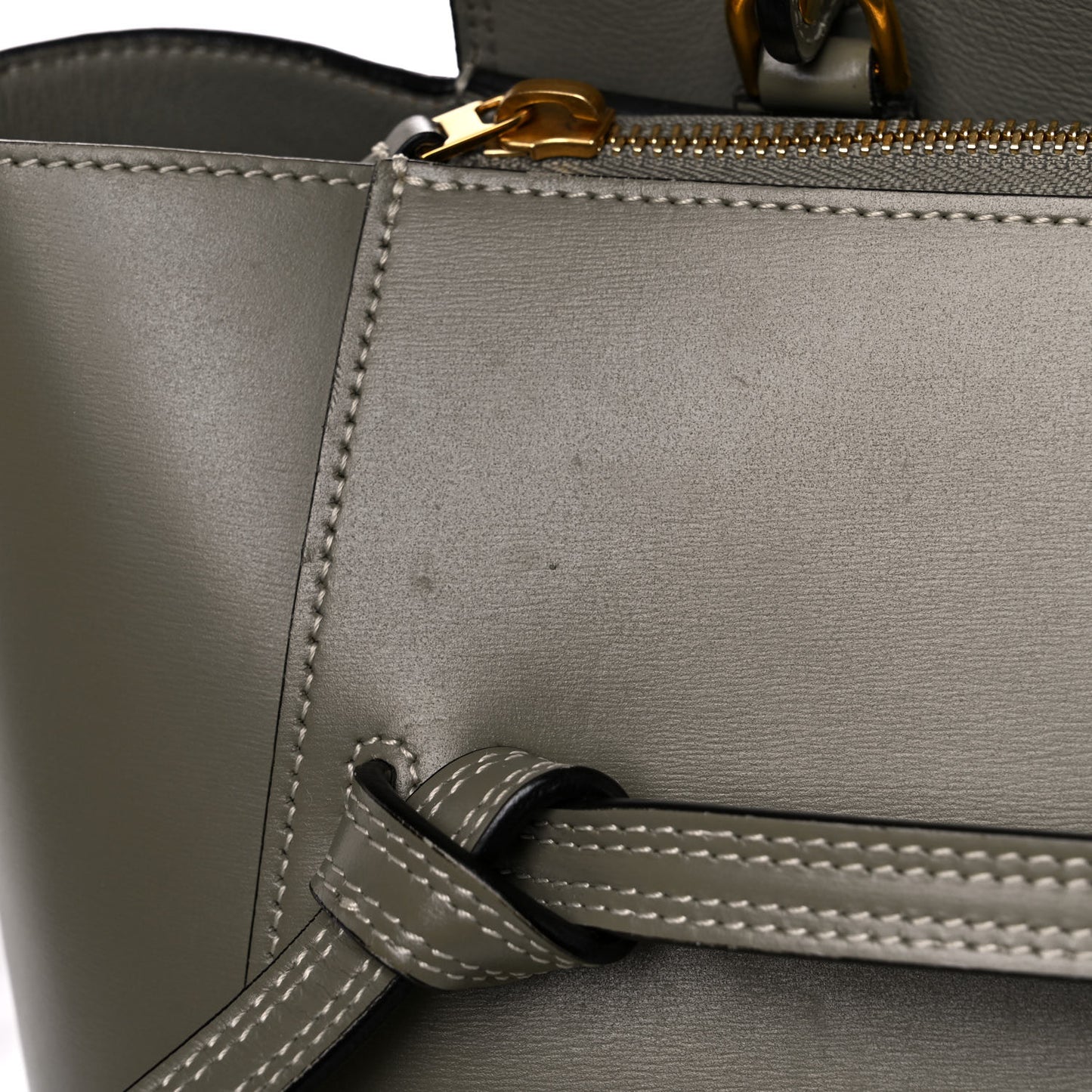 Smooth Calfskin Mini Belt Bag Army Green