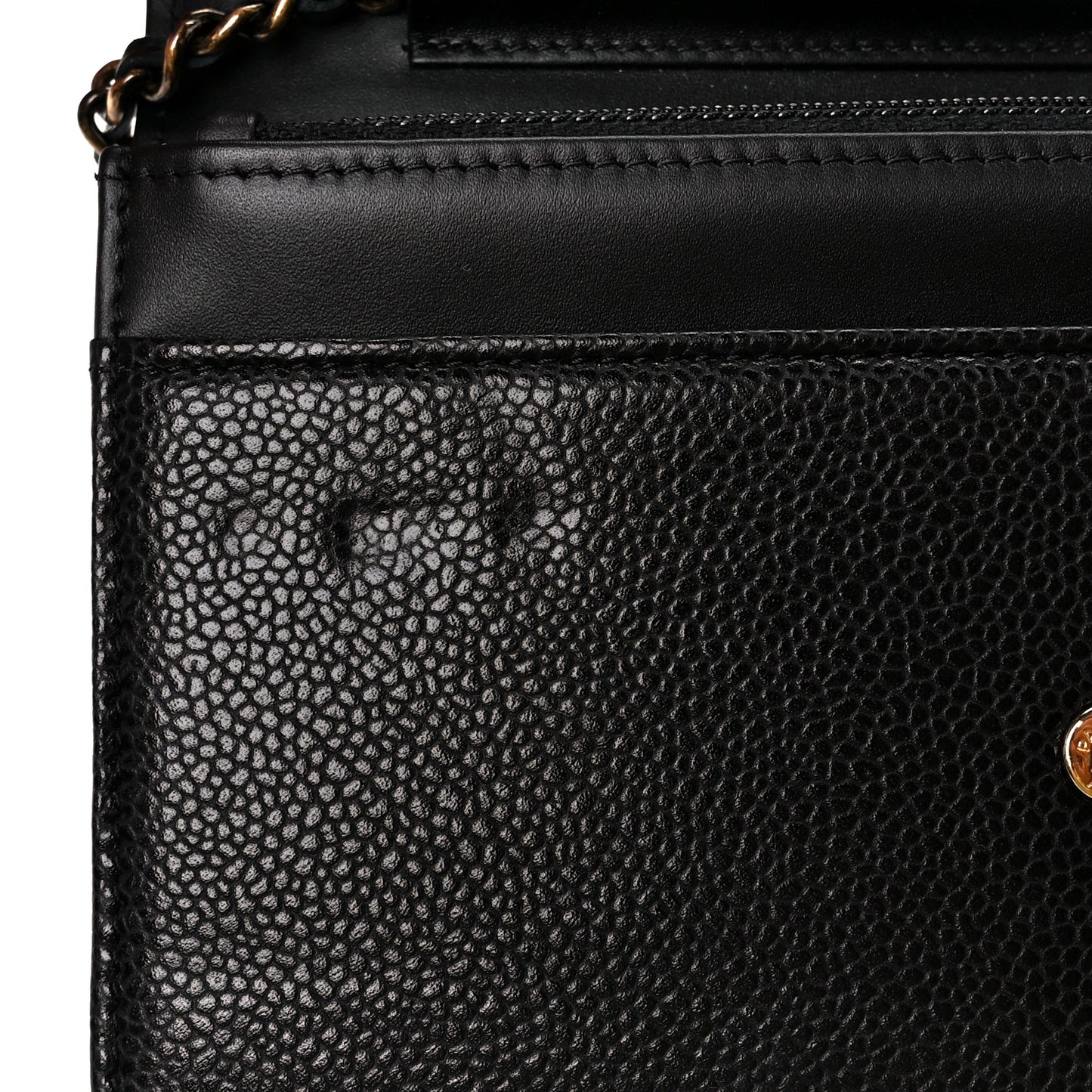 Caviar Timeless CC Wallet on Chain WOC Black