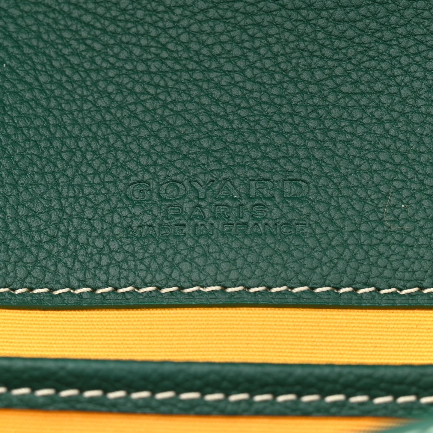 Goyardine Belvedere II MM Messenger Bag Green