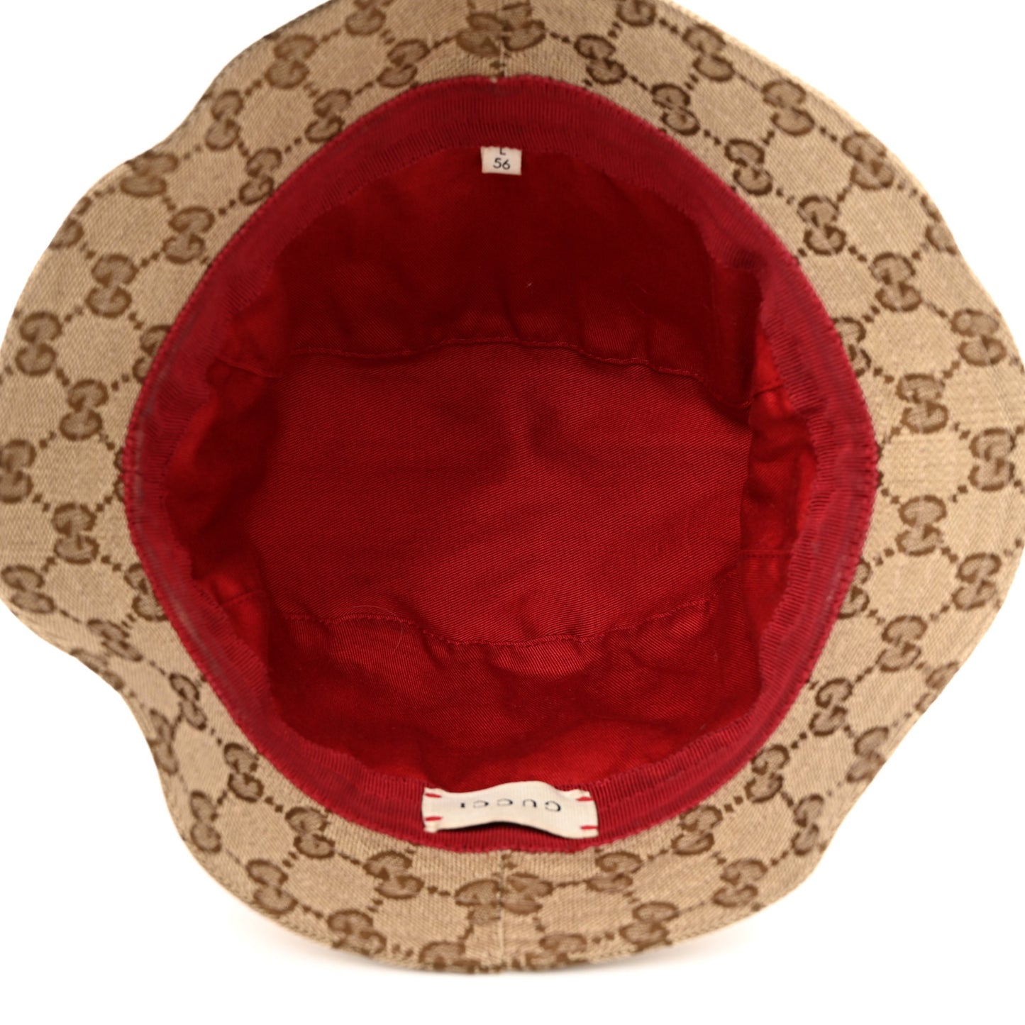 Monogram Web Childrens Fedora L Brown