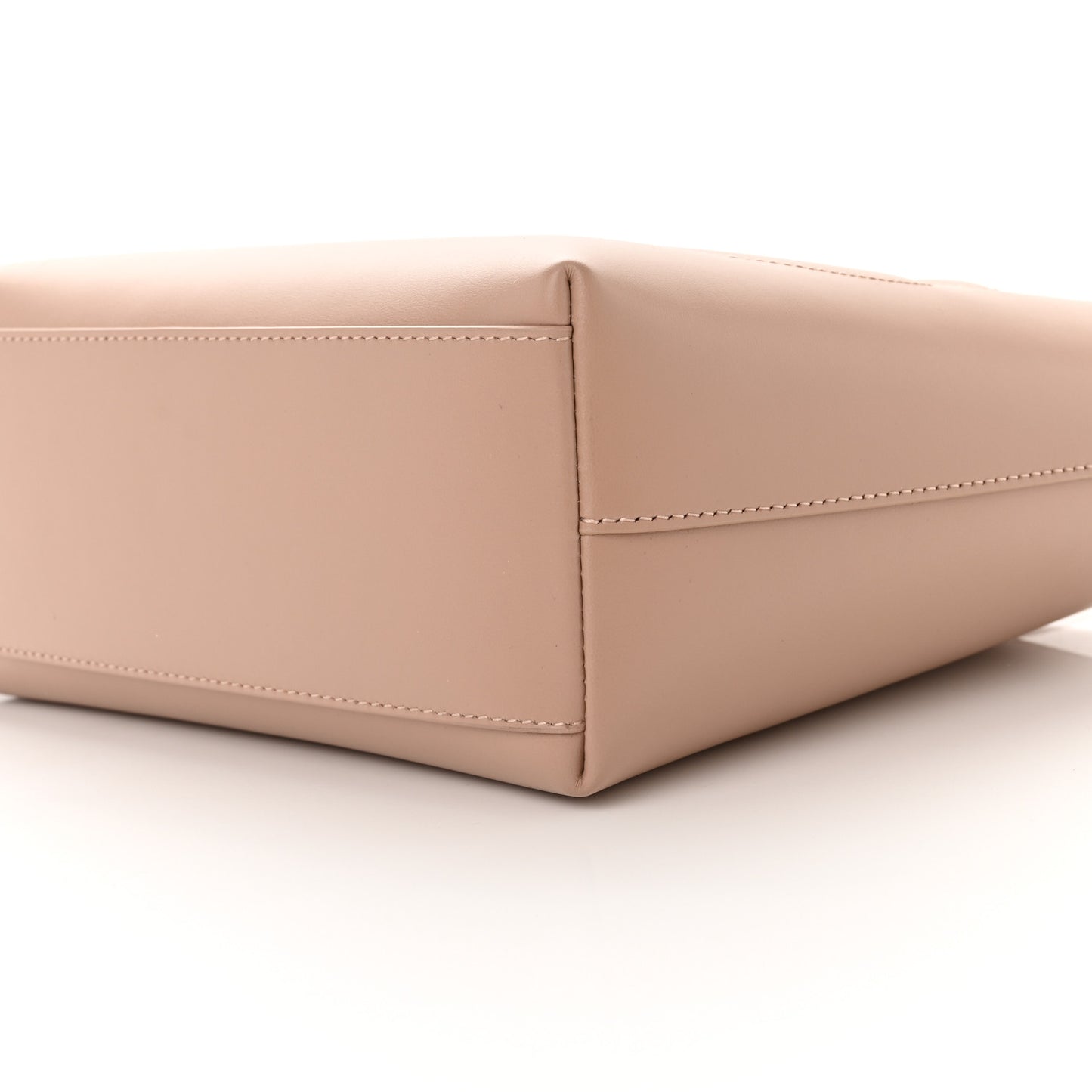 Calfskin Small DG Logo Shopper Tote Cipria