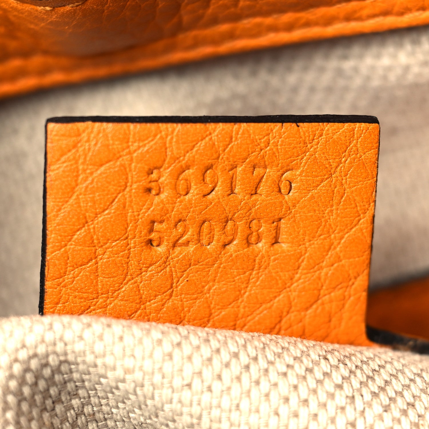 Gucci Pebbled Calfskin Small Soho Top Handle Bag Curcuma 7 of 10