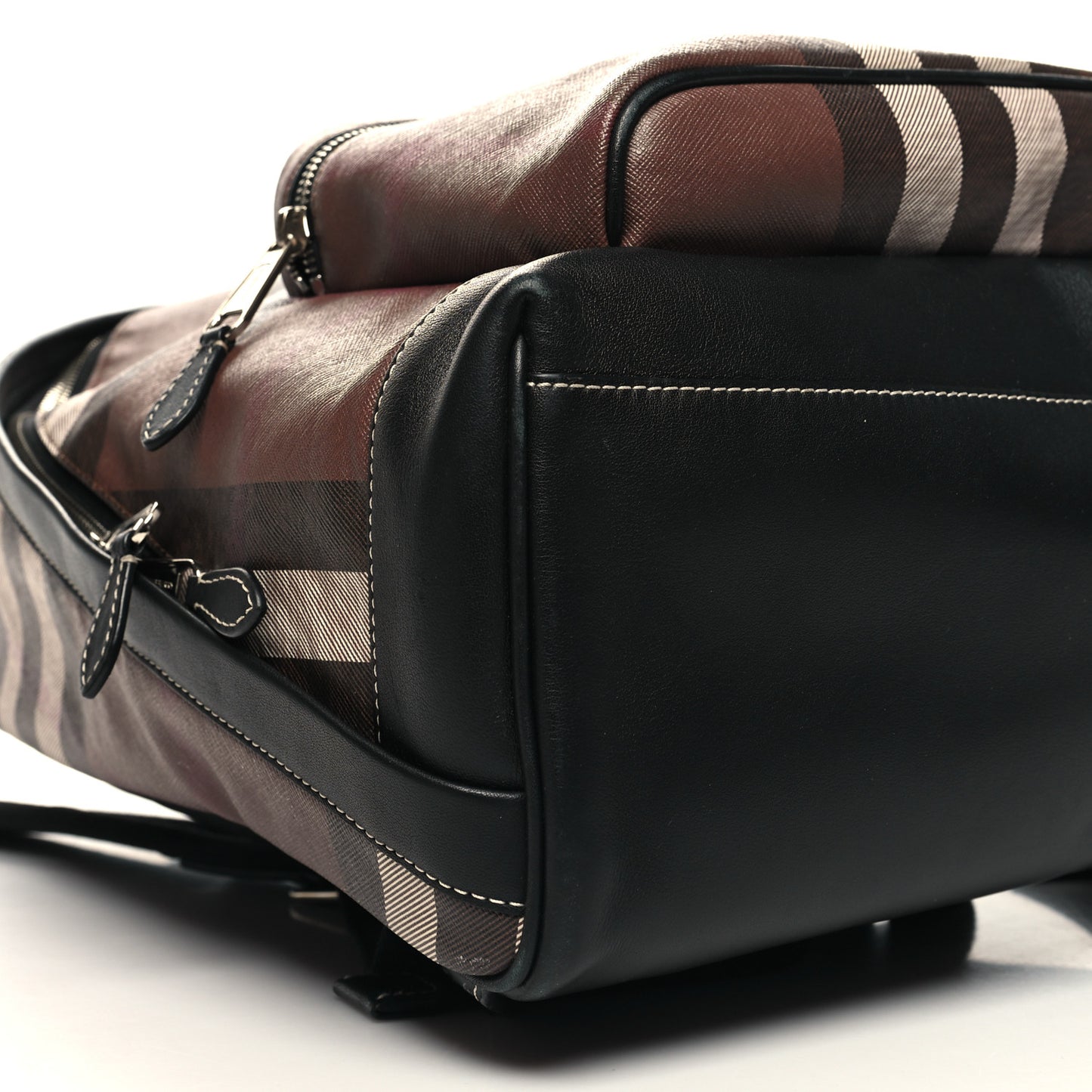 E-Canvas Check Jett Backpack Dark Birch Brown