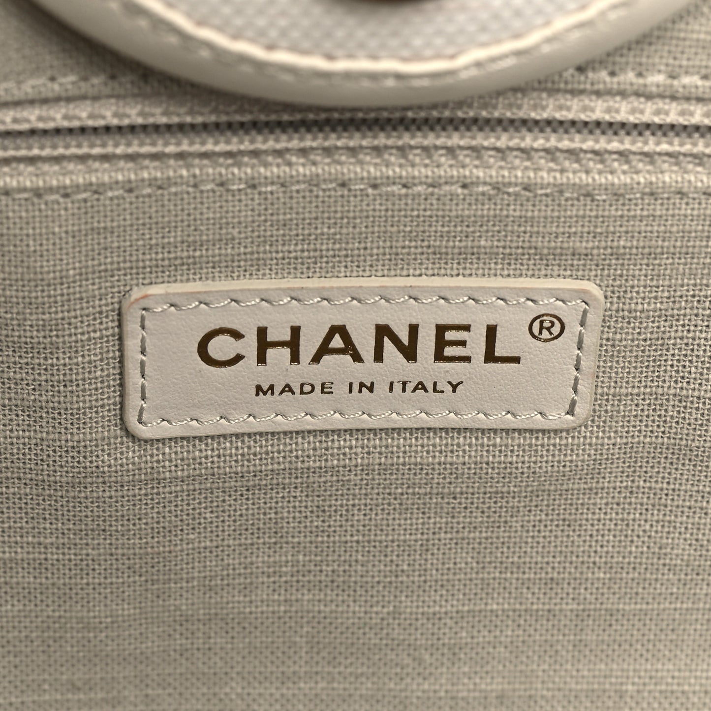 Cotton Medium Deauville Tote White