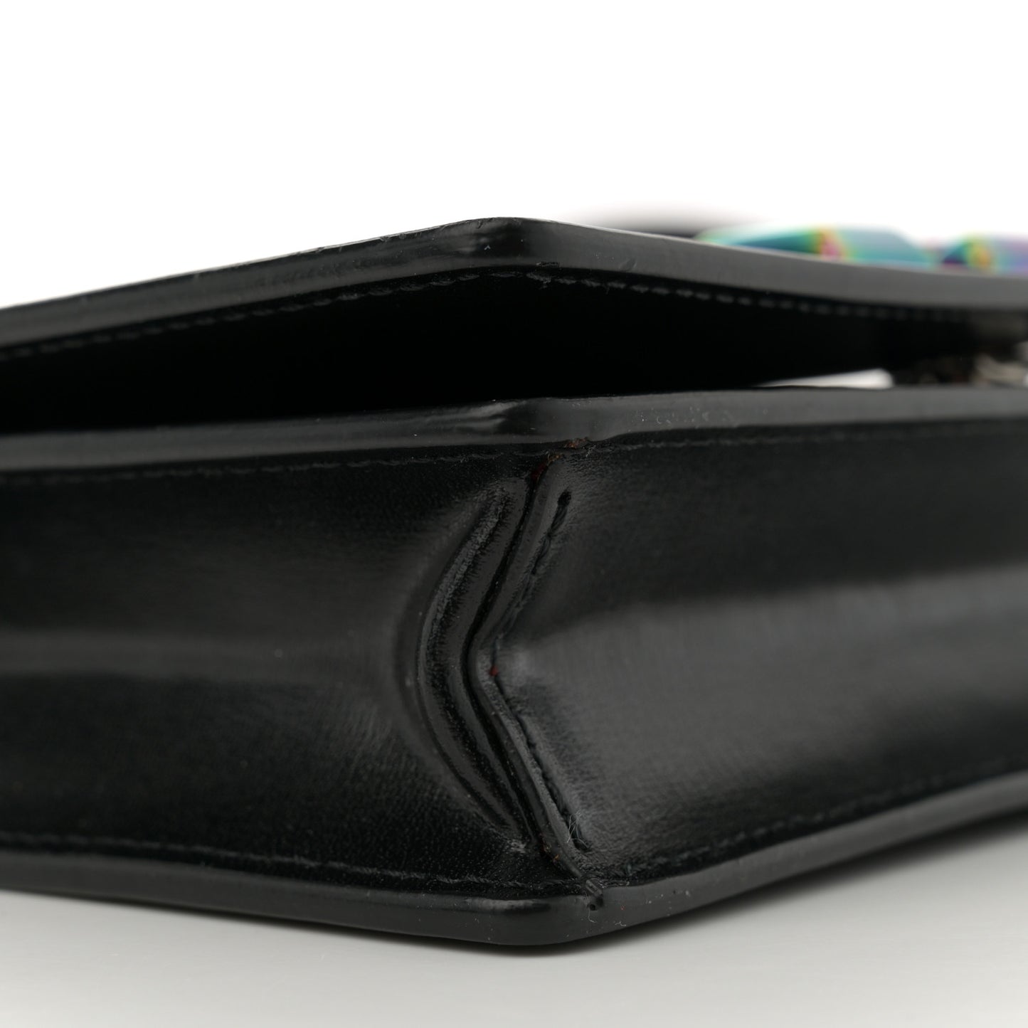 Calfskin Jitney 0.5 Crossbody Bag Black