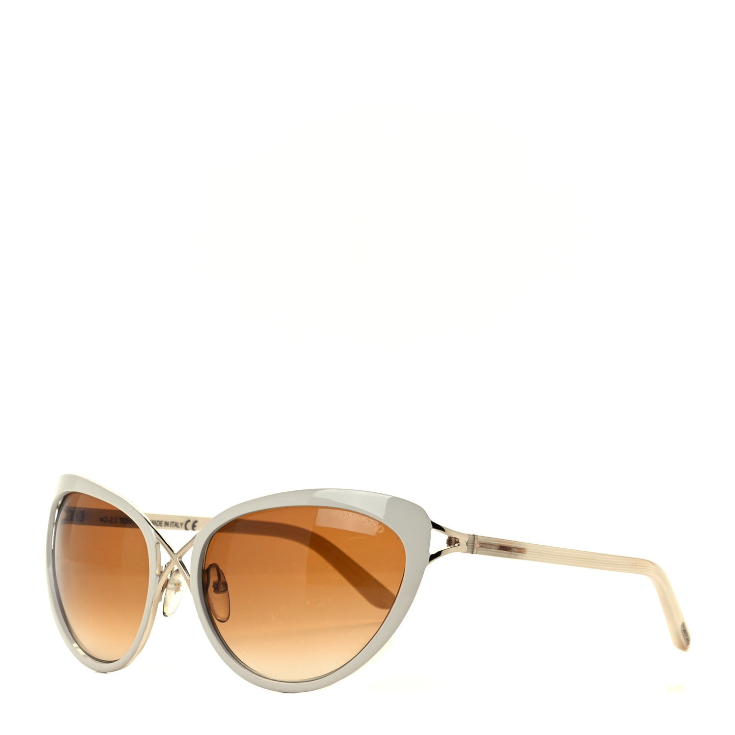 Acetate Daria Sunglasses TF 321 White