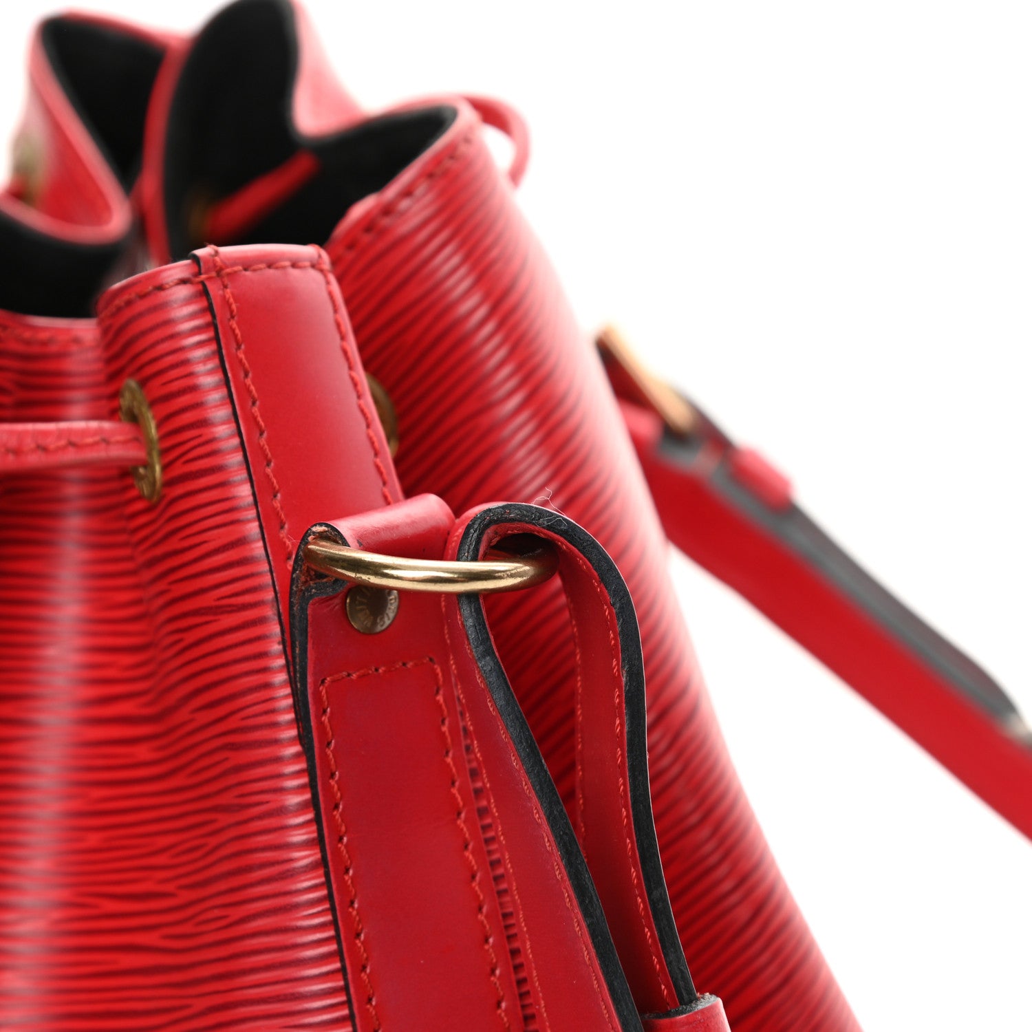 Louis Vuitton Epi Petit Noe Castillan Red 12 of 15
