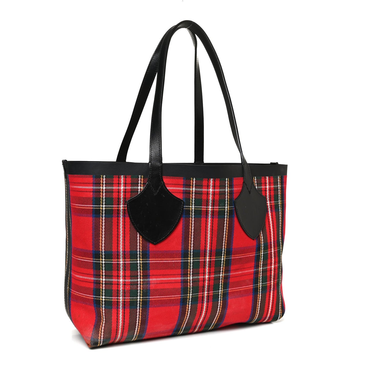 Vintage Check Medium The Giant Reversible Tote Antique Yellow Bright Red
