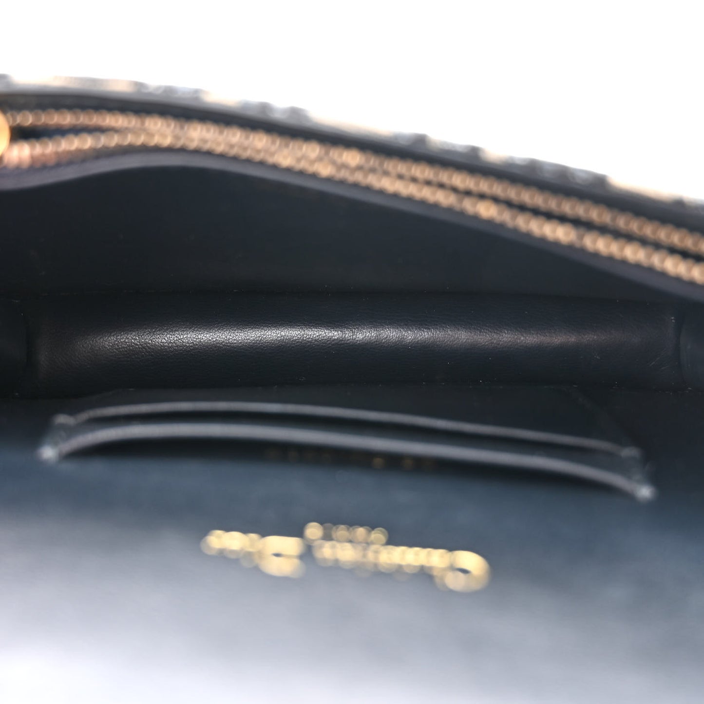 Oblique Saddle Belt Bag Blue