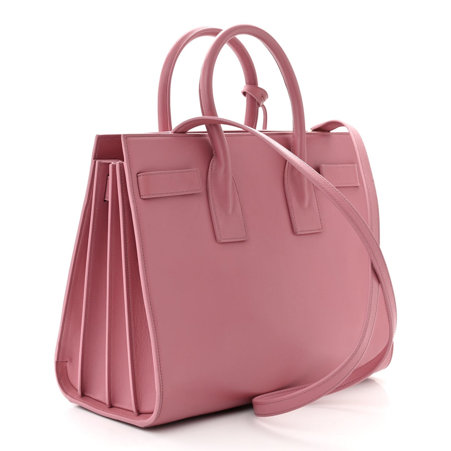 Calfskin Small Sac De Jour Dark Rose
