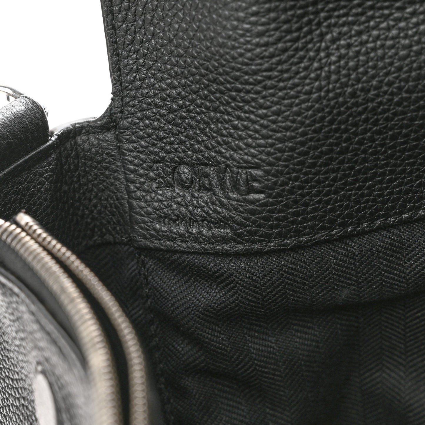 Calfskin Puzzle Messenger Bag Black