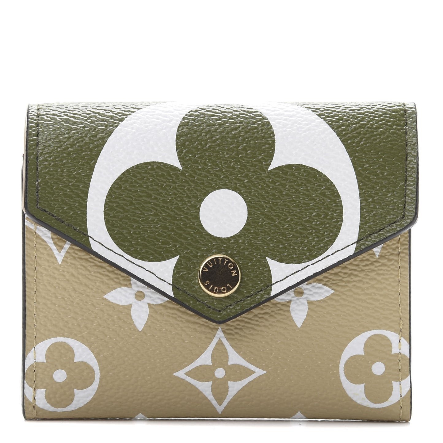 Monogram Giant Zoe Wallet Kaki