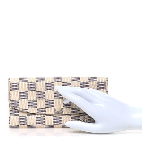 Damier Azur Emilie Wallet