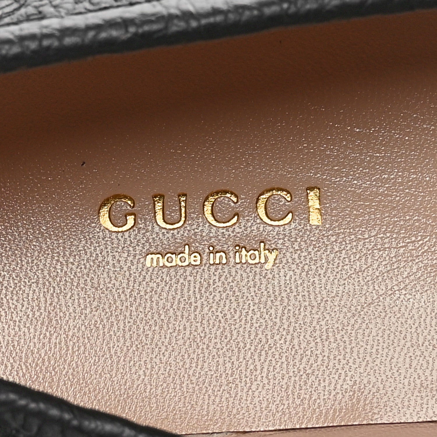 Gucci Piuma Calfskin Embossed Womens Platform Lug Sole Loafers 39 Black 5 of 7