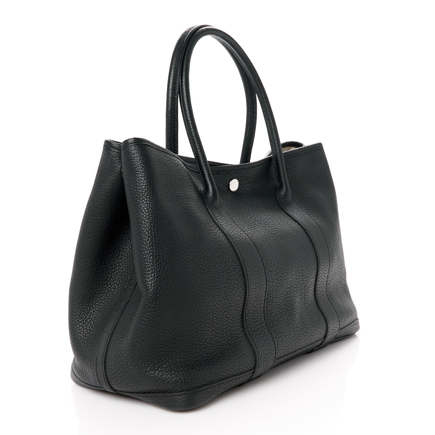 Hermes Vache Country Garden Party 36 MM Black 3 of 9