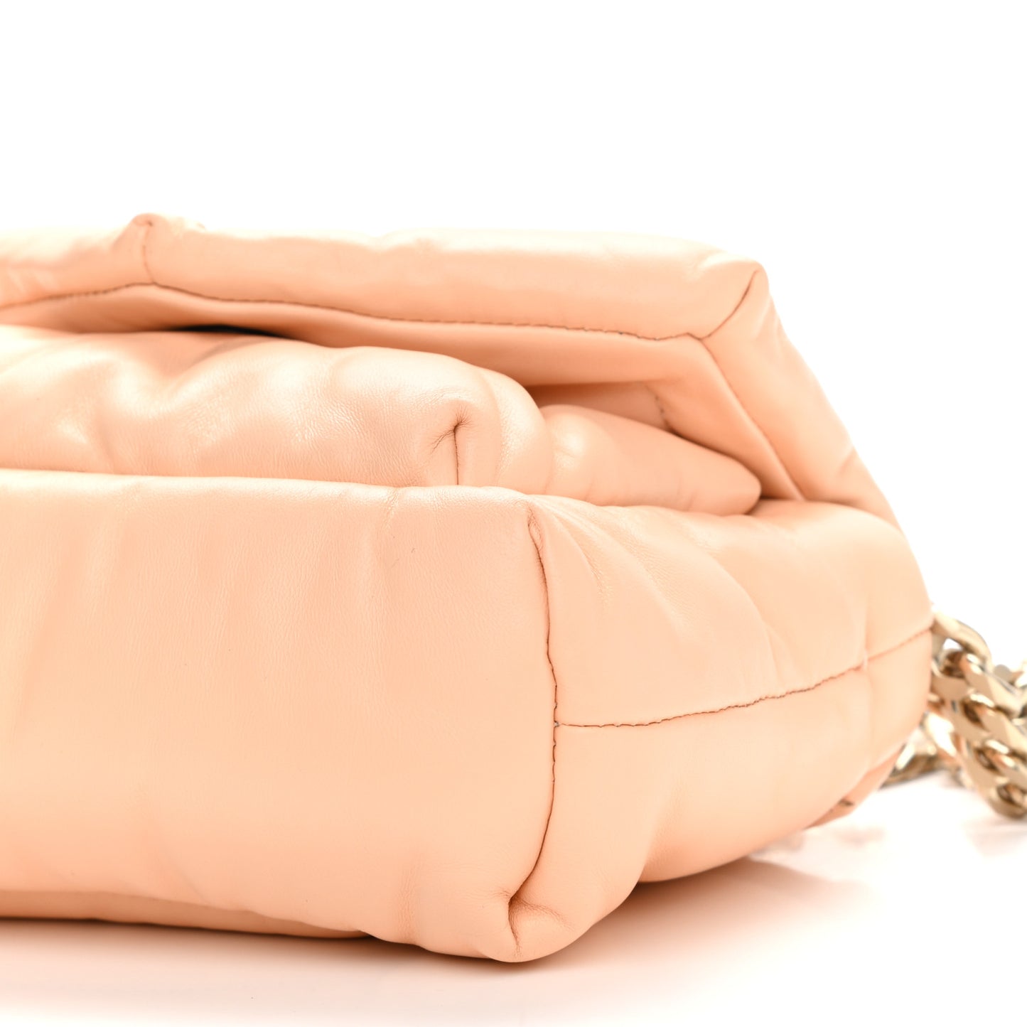 Lambskin PS Harris Small Shoulder Bag Peach