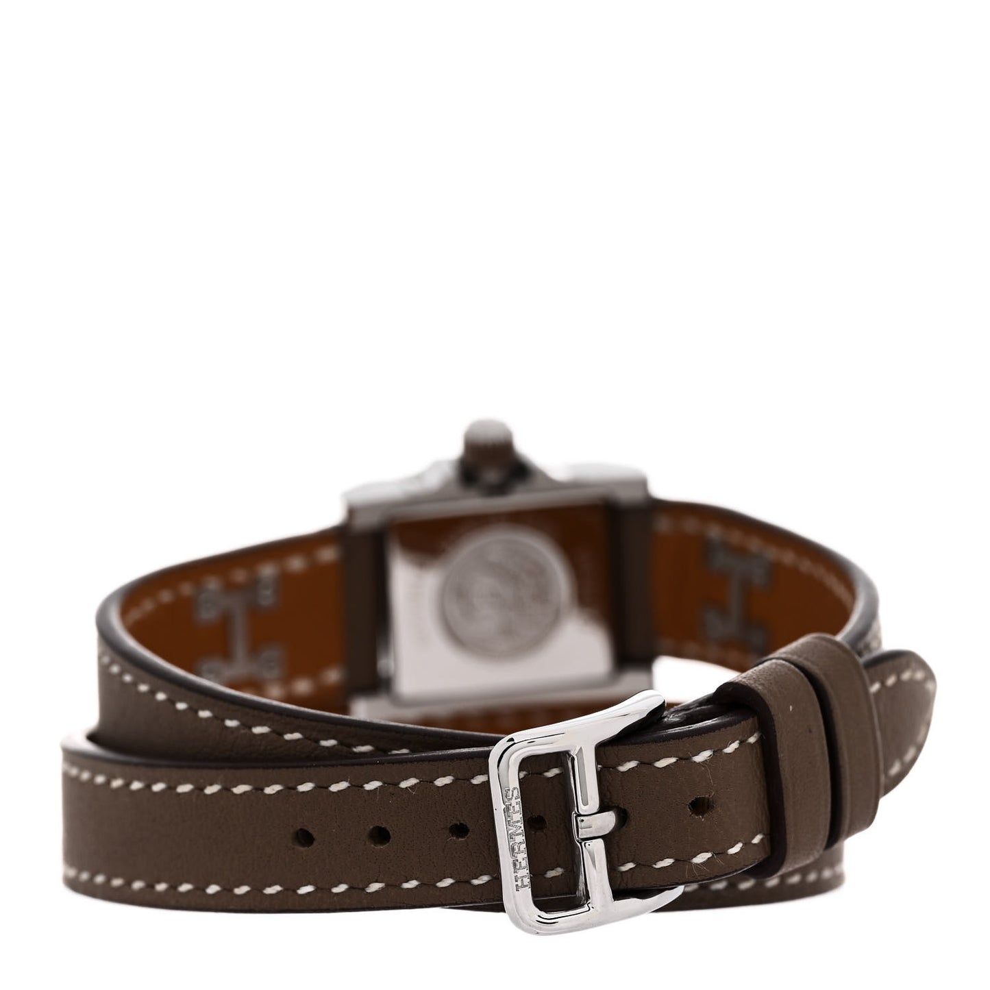 Stainless Steel Swift 16mm Medor Double Tour Quartz Watch Etoupe