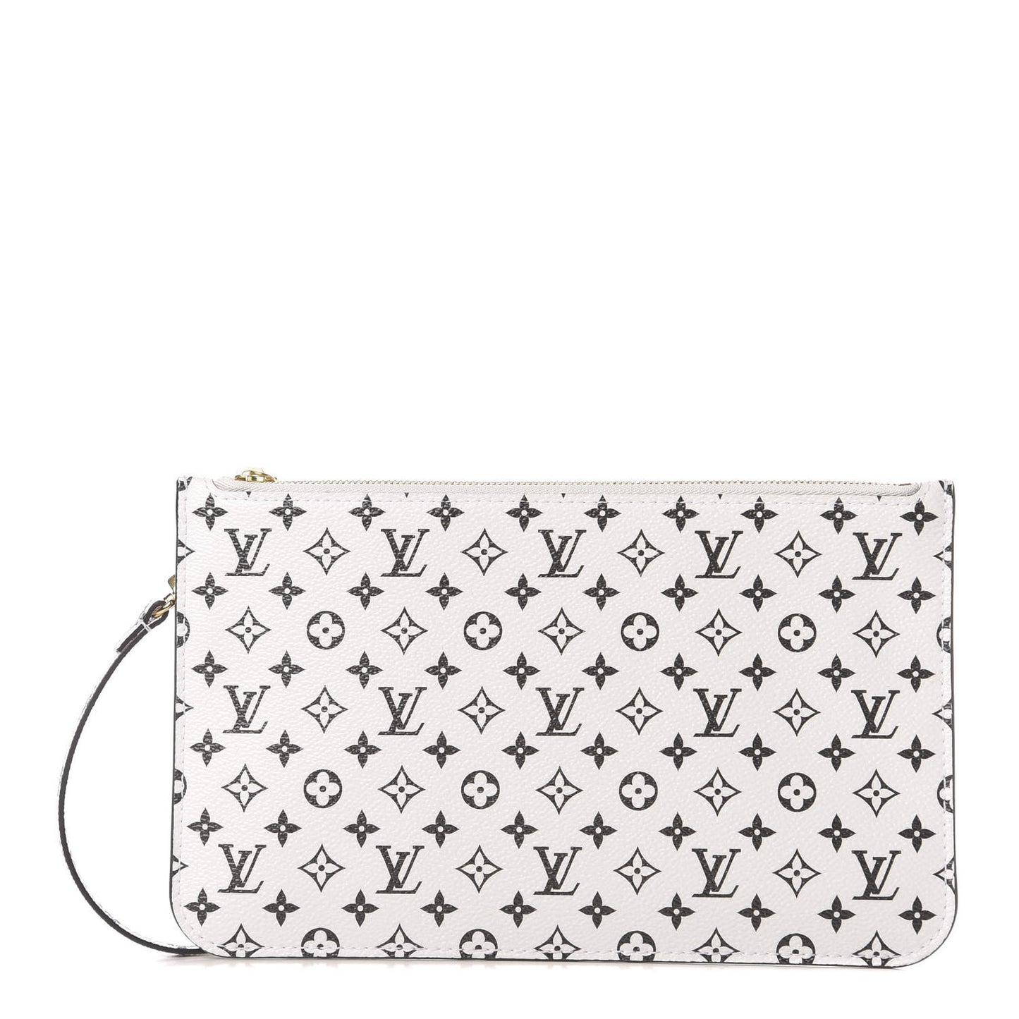 Monogram Giant Neverfull MM GM Pochette White