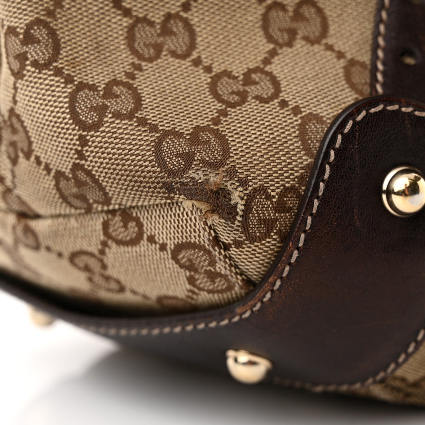 Monogram Medium Pelham Shoulder Bag Dark Brown