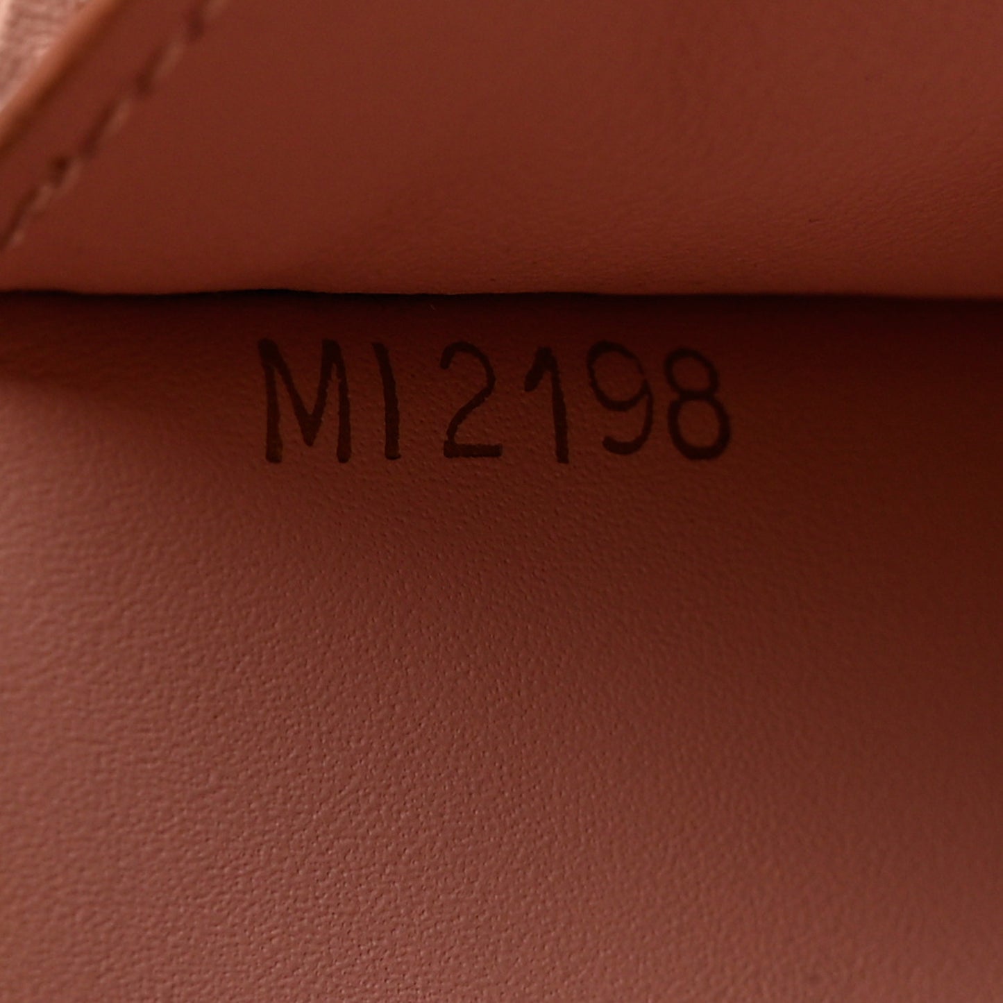 Damier Ebene Croisette Chain Wallet Rose Ballerine