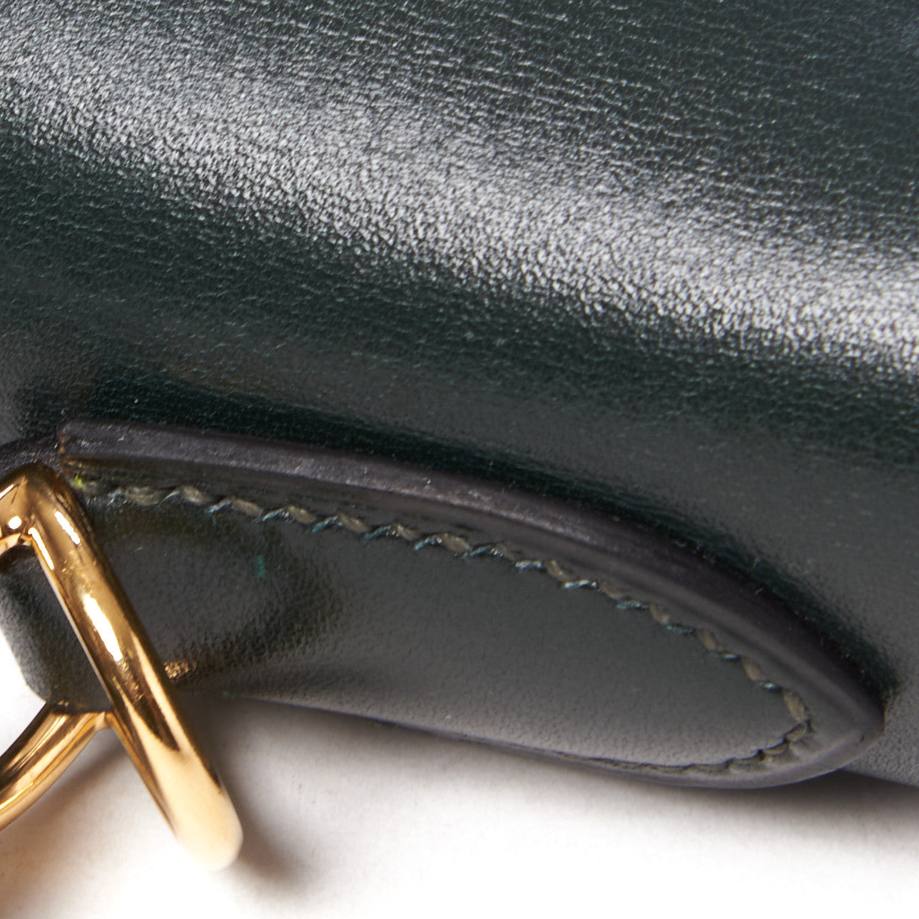 Hermes Box Kelly Sellier 32 Vert Fonce 8 of 31