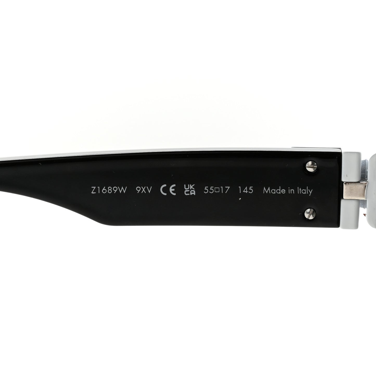 Acetate Metal 1.1 Millionaires Sunglasses Z1689W Black