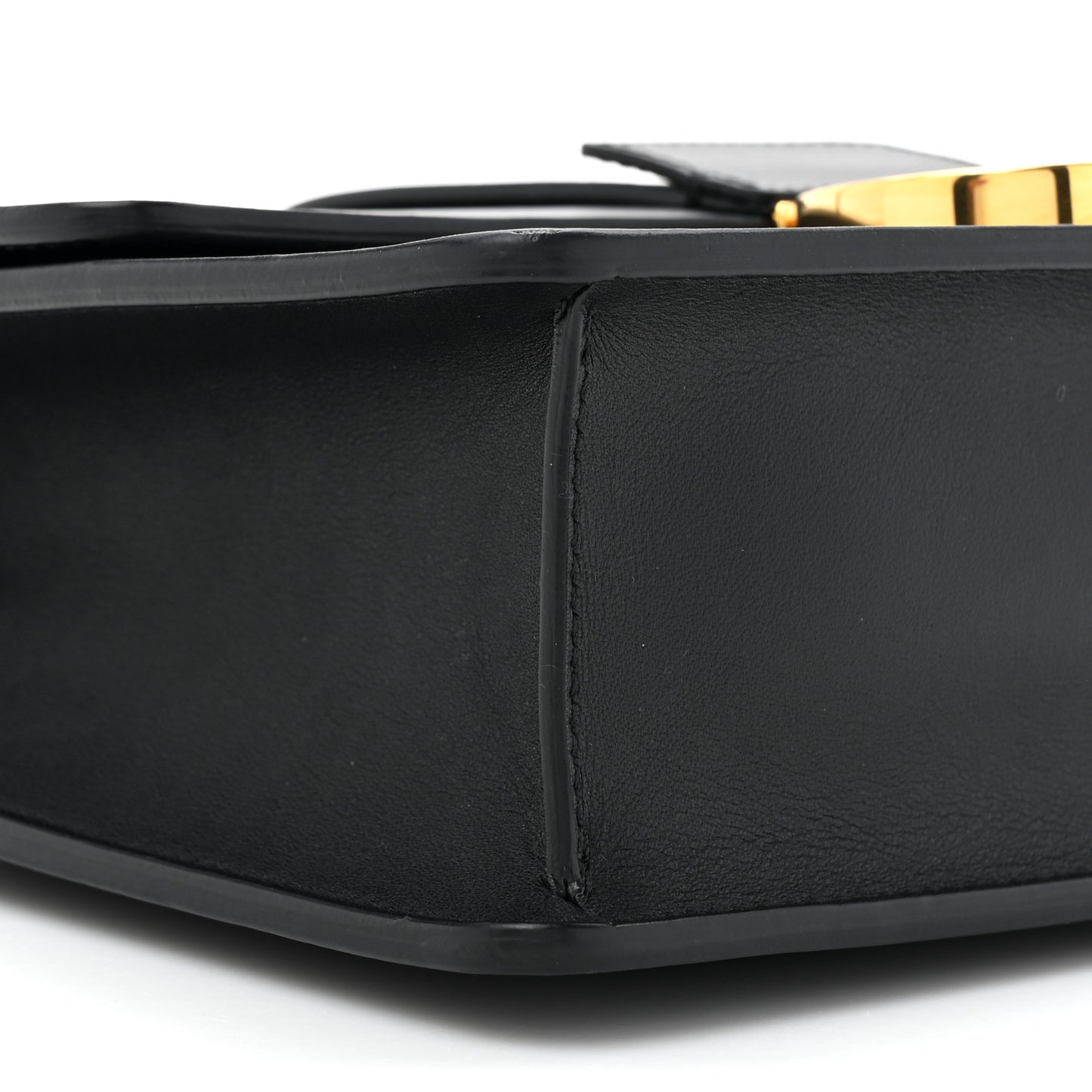 Smooth Calfskin 30 Montaigne Flap Bag Black