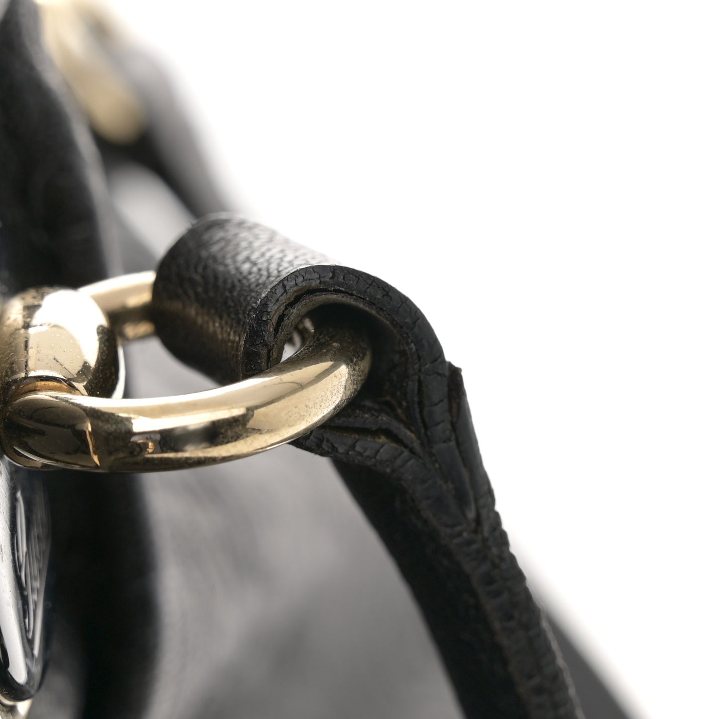 Guccissima Large Full Moon Tote Black