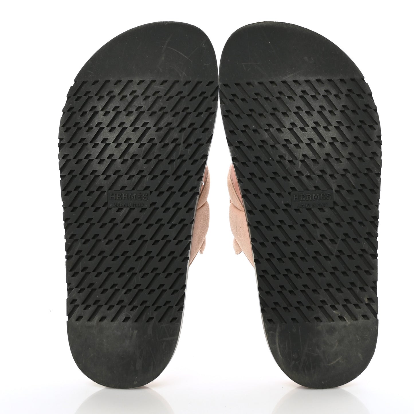Suede Goatskin Extra Sandals 35.5 Rose Opaline