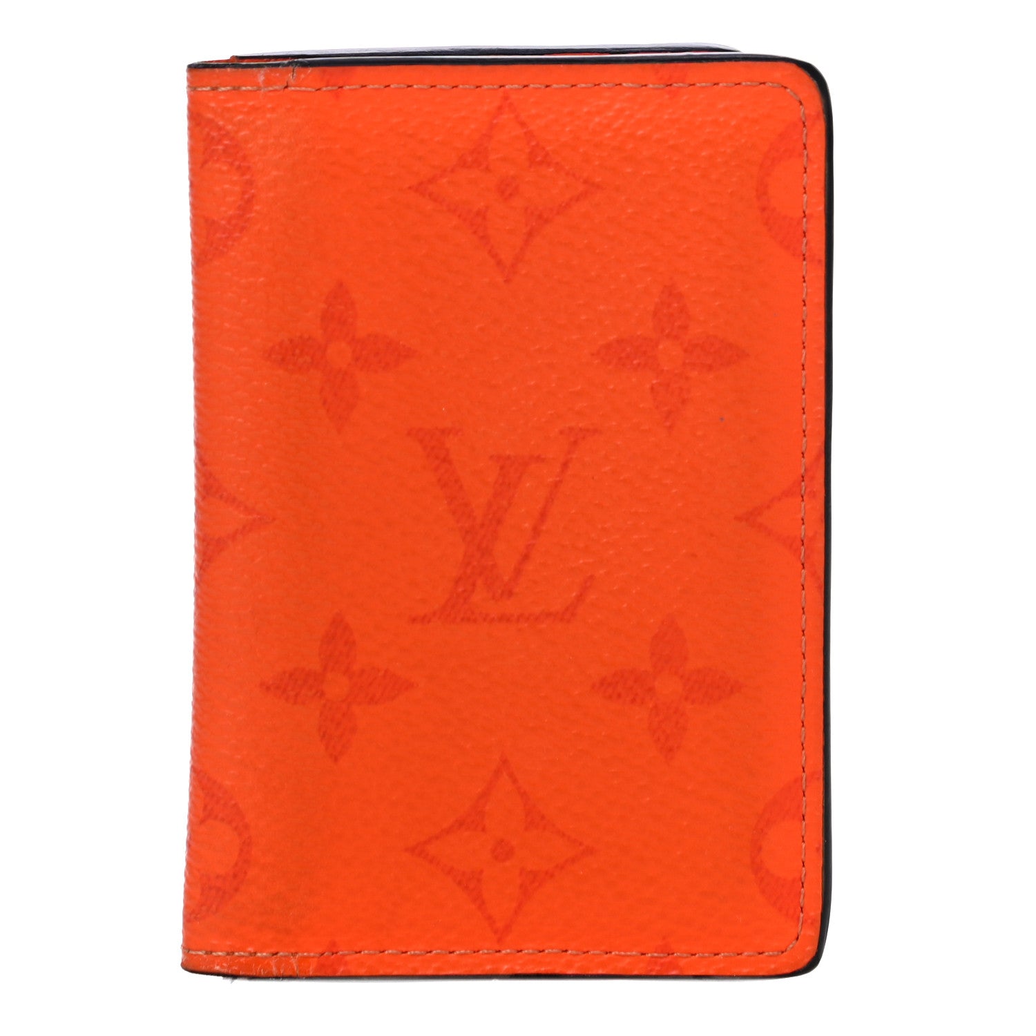 Louis Vuitton Taigarama Pocket Organizer NM Orange 999474