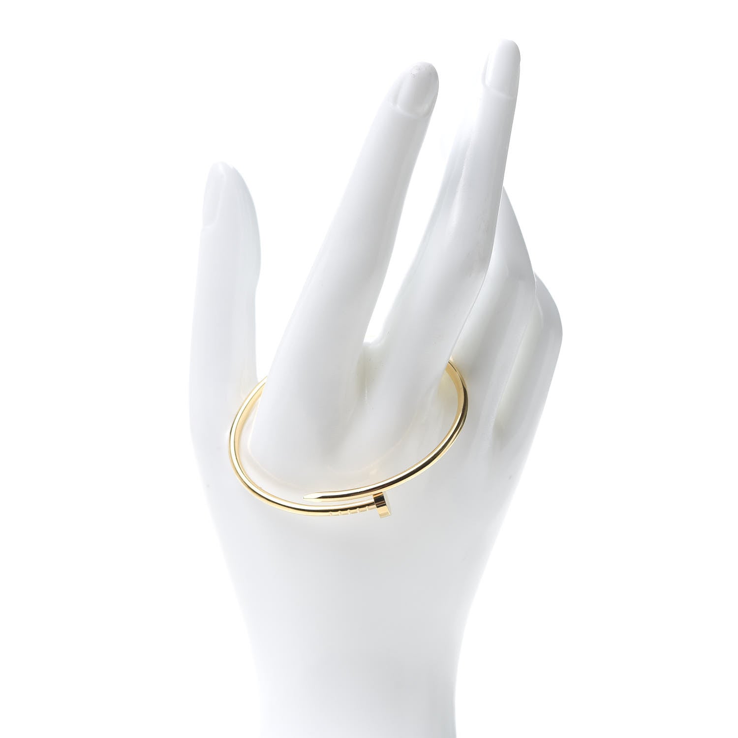 Cartier 18K Yellow Gold Small Juste Un Clou Bracelet 15 2 of 6