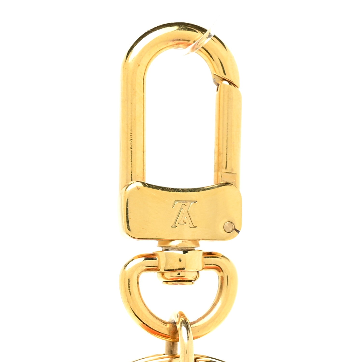 Louis Vuitton Mink Fluo Bubble Bag Charm Key Holder Orange 3 of 5