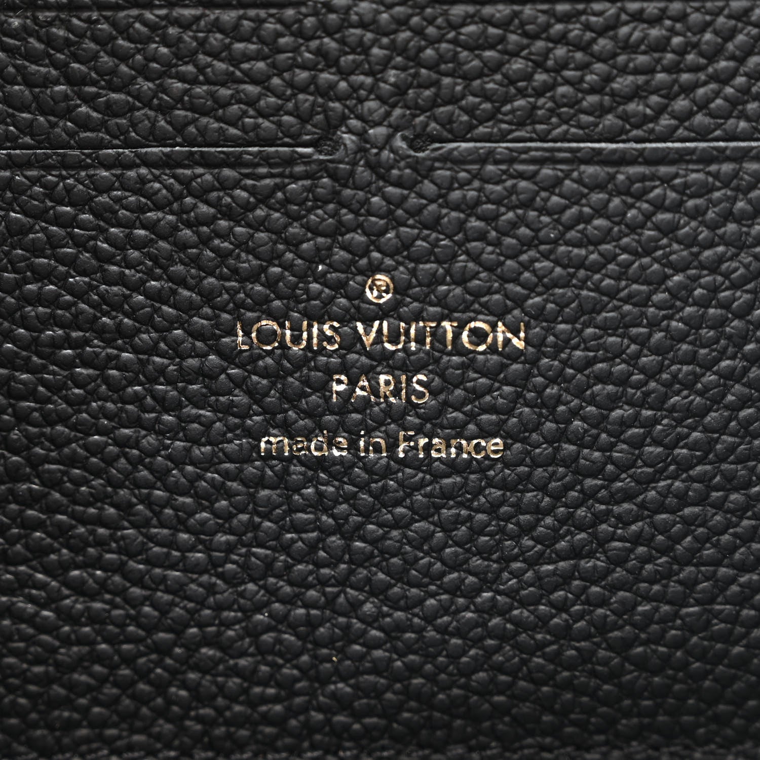 Louis Vuitton Empreinte Vavin Chain Wallet Black 6 of 11
