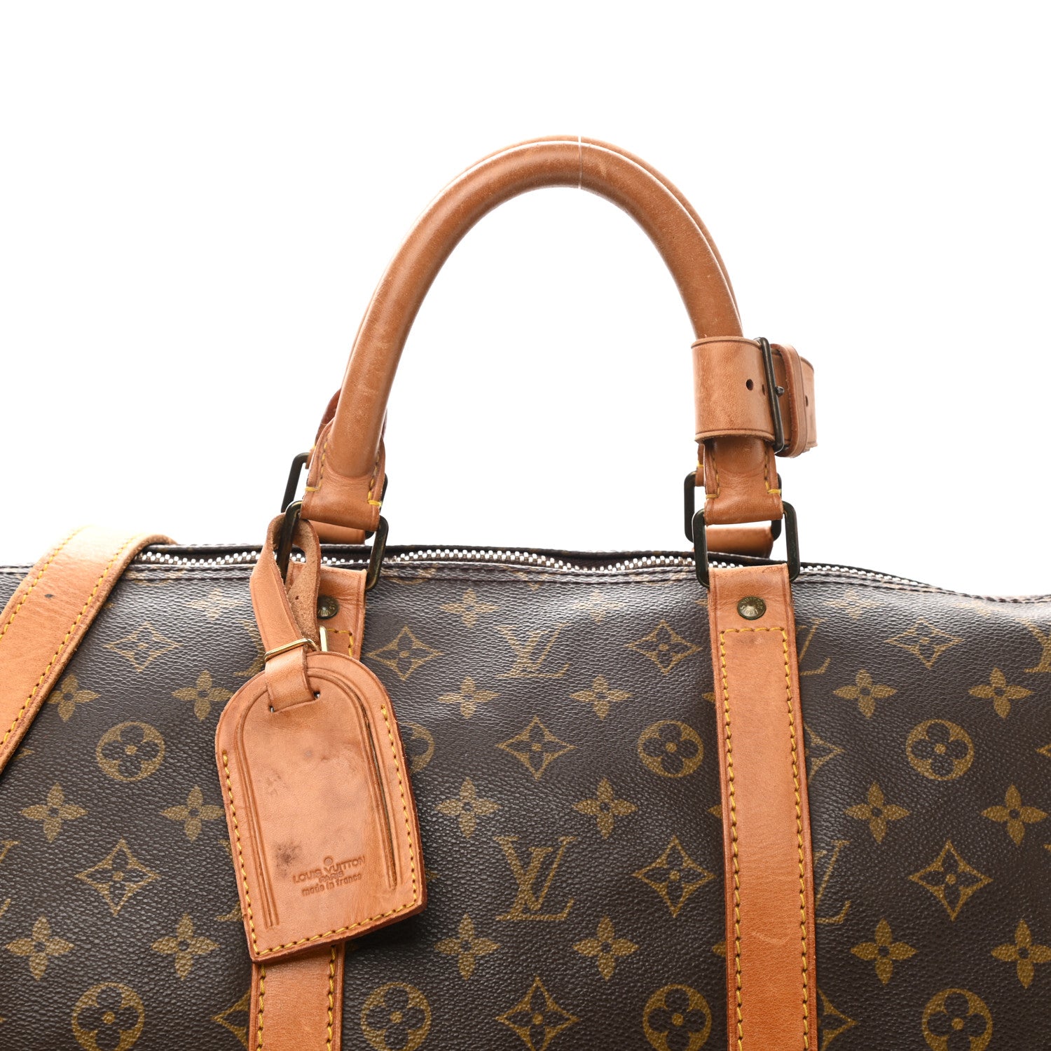 Louis Vuitton Monogram Keepall Bandouliere 55 9 of 19
